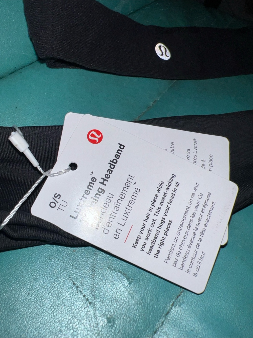 Lululemon Black Logo Headband Set - Picture 5 of 5